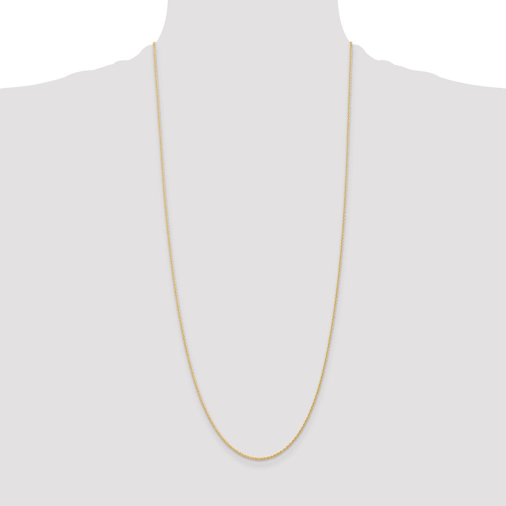 Buy Stylish 30-Inch 14K Gold Baby Rope Chain, 1.1mm - Luxury Jewelry Offer