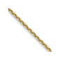 Shop 14K Gold 26-Inch Diamond-Cut Cable Chain - Stylish 0.95mm Thickness-8