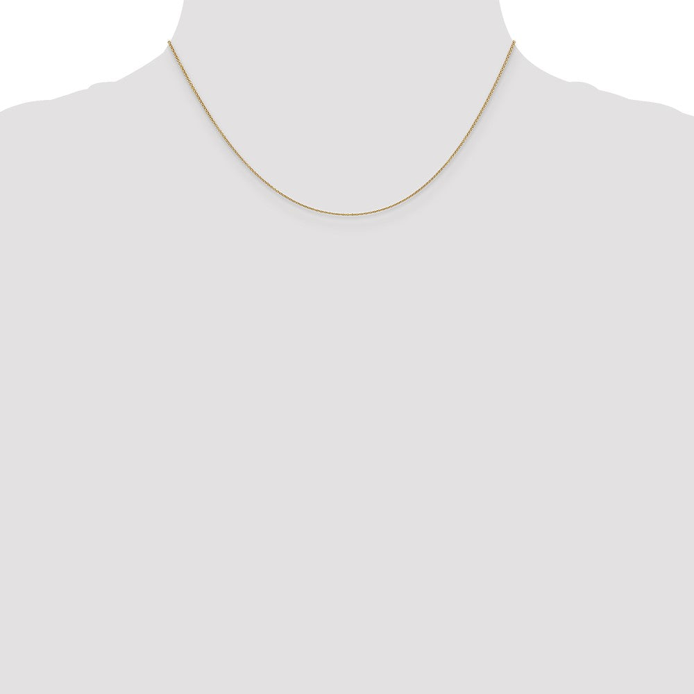 High-Quality 14K Gold 16-Inch .9mm Chain - Stylish & Affordable Jewelry