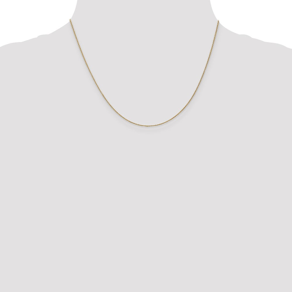 Buy 14K Gold 18-Inch .9mm Cable Chain - Stylish & Affordable Luxury Jewelry