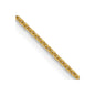High-Quality 14K Gold 22-Inch .9mm Cable Chain - Stylish & Affordable Elegance-4