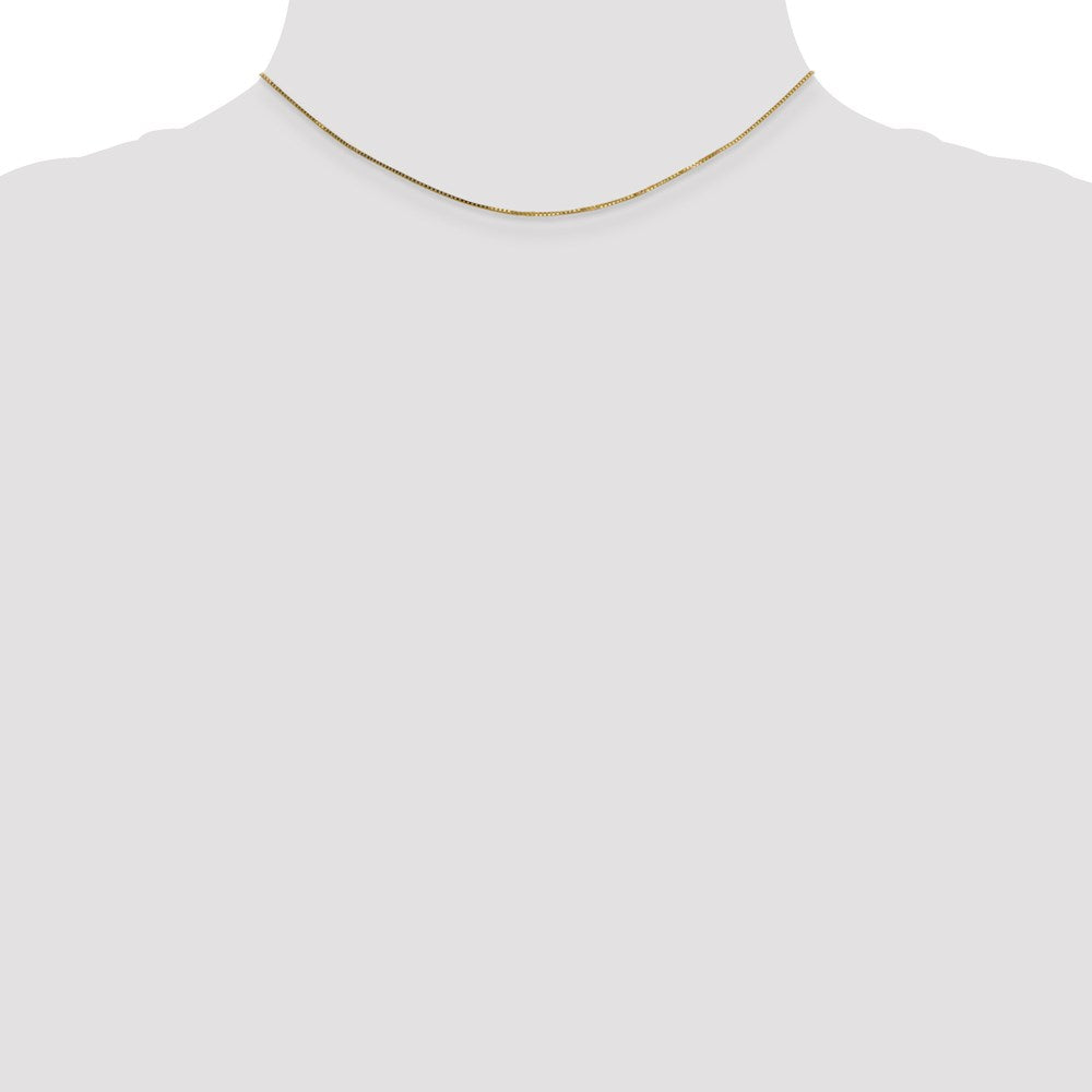 Exclusive 14K Gold 14-Inch Box Chain 0.7mm - Stylish & Affordable Value!