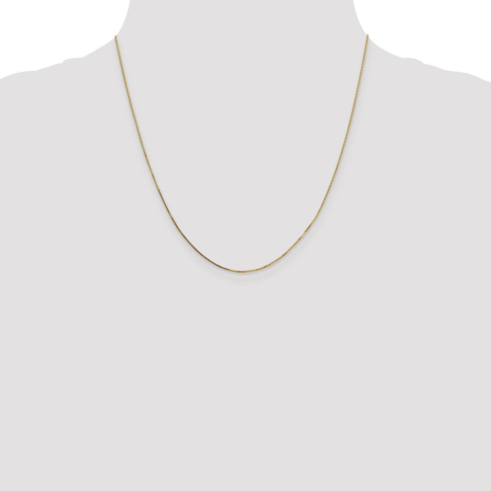 Buy 14K Gold 20-Inch 0.7mm Box Chain - Stylish & Affordable Jewelry Piece