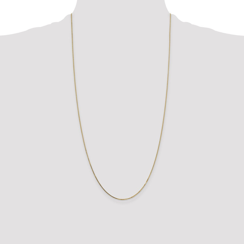 Shop Stylish 14K Gold Box Chain - 28-Inch, 0.7mm, Affordable Luxury