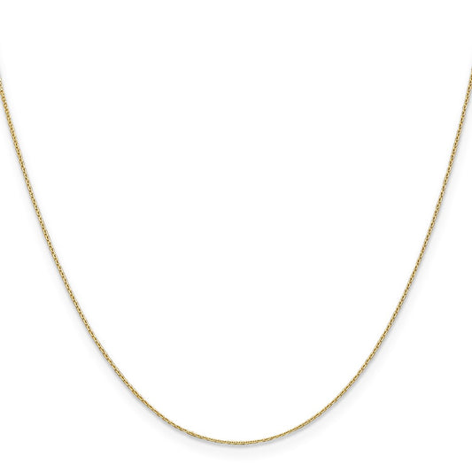 High-Quality 24-Inch 14K Gold Diamond-Cut Chain - Stylish & Affordable!