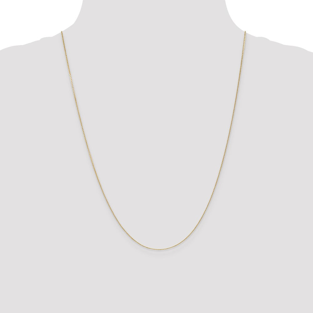 High-Quality 24-Inch 14K Gold Diamond-Cut Chain - Stylish & Affordable!