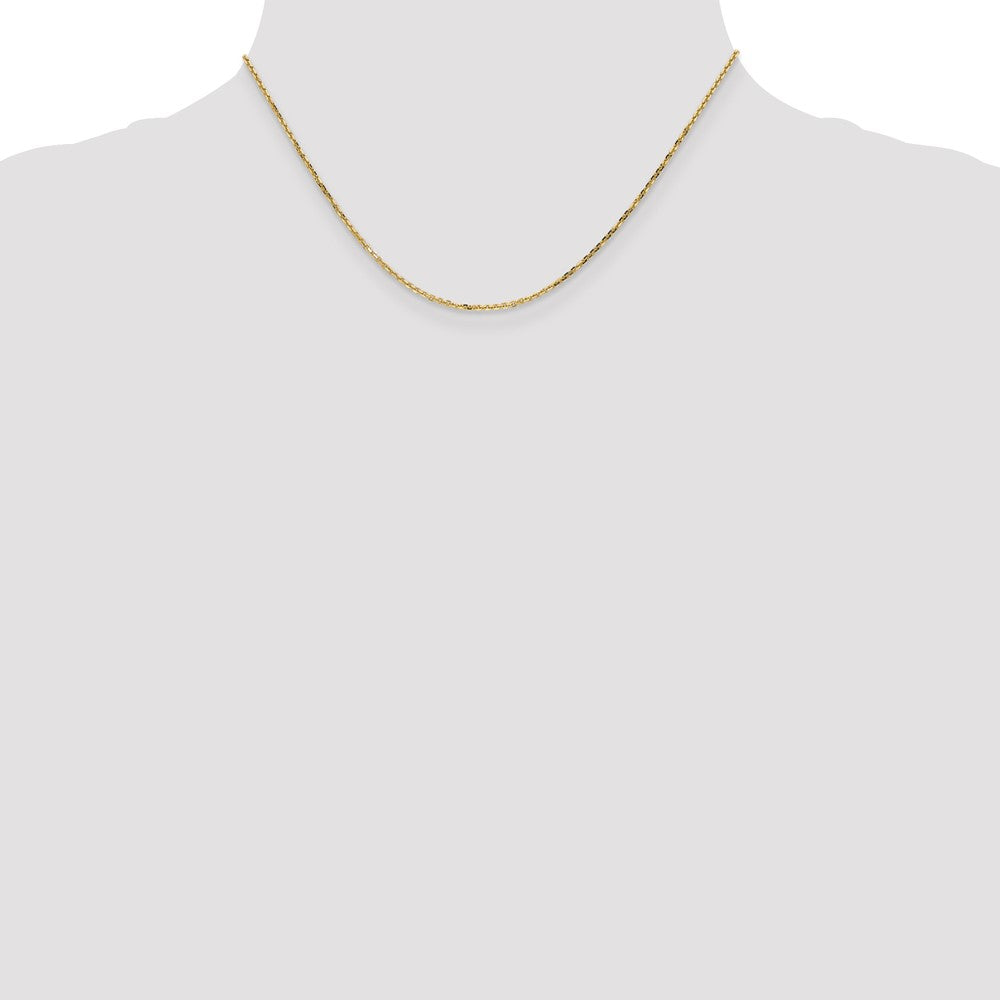 Buy 14K Gold 16-Inch Diamond-Cut Chain - Stylish & Affordable Jewelry