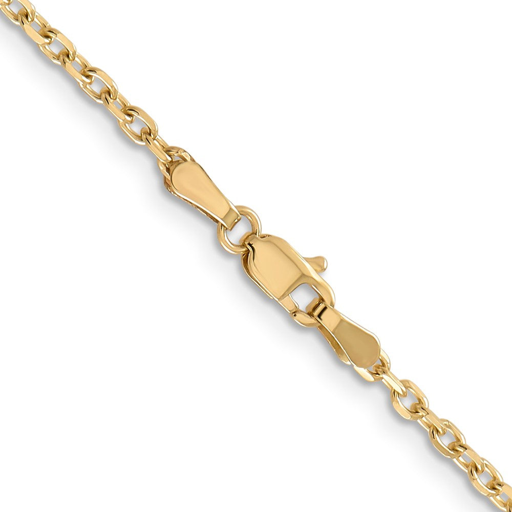 Shop Exclusive 14K Gold 26-Inch Diamond-Cut Round Chain - Stylish 2.2mm Links
