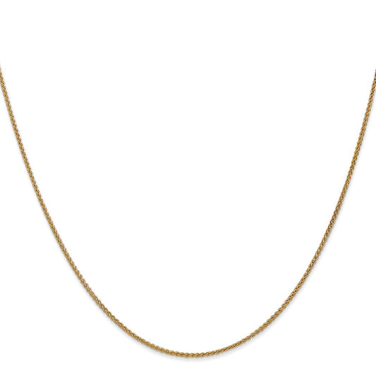 Shop 14K Gold 22-Inch Spiga Chain, 1.25mm - Stylish & Affordable Luxury Jewelry
