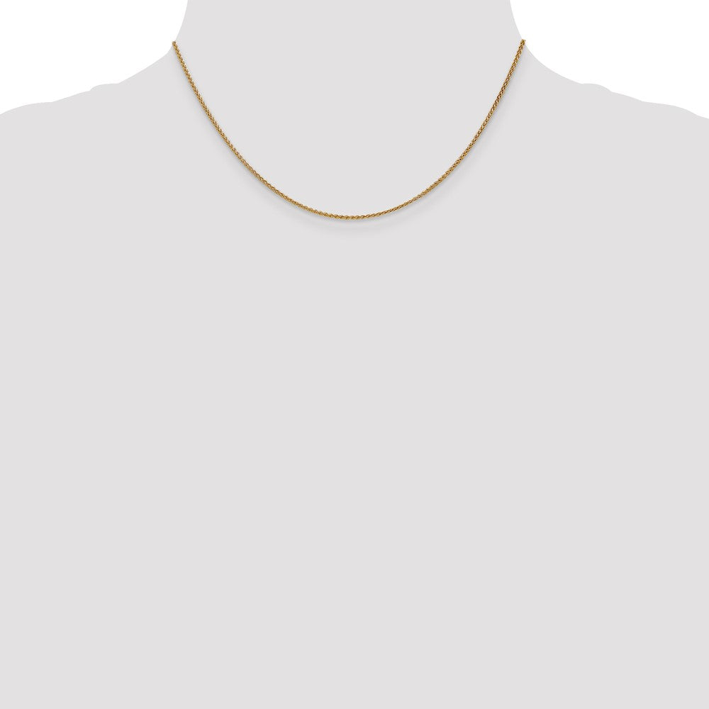 Buy Exclusive 14K Gold 16-Inch Spiga Chain, 1.25mm, Stylish & Affordable