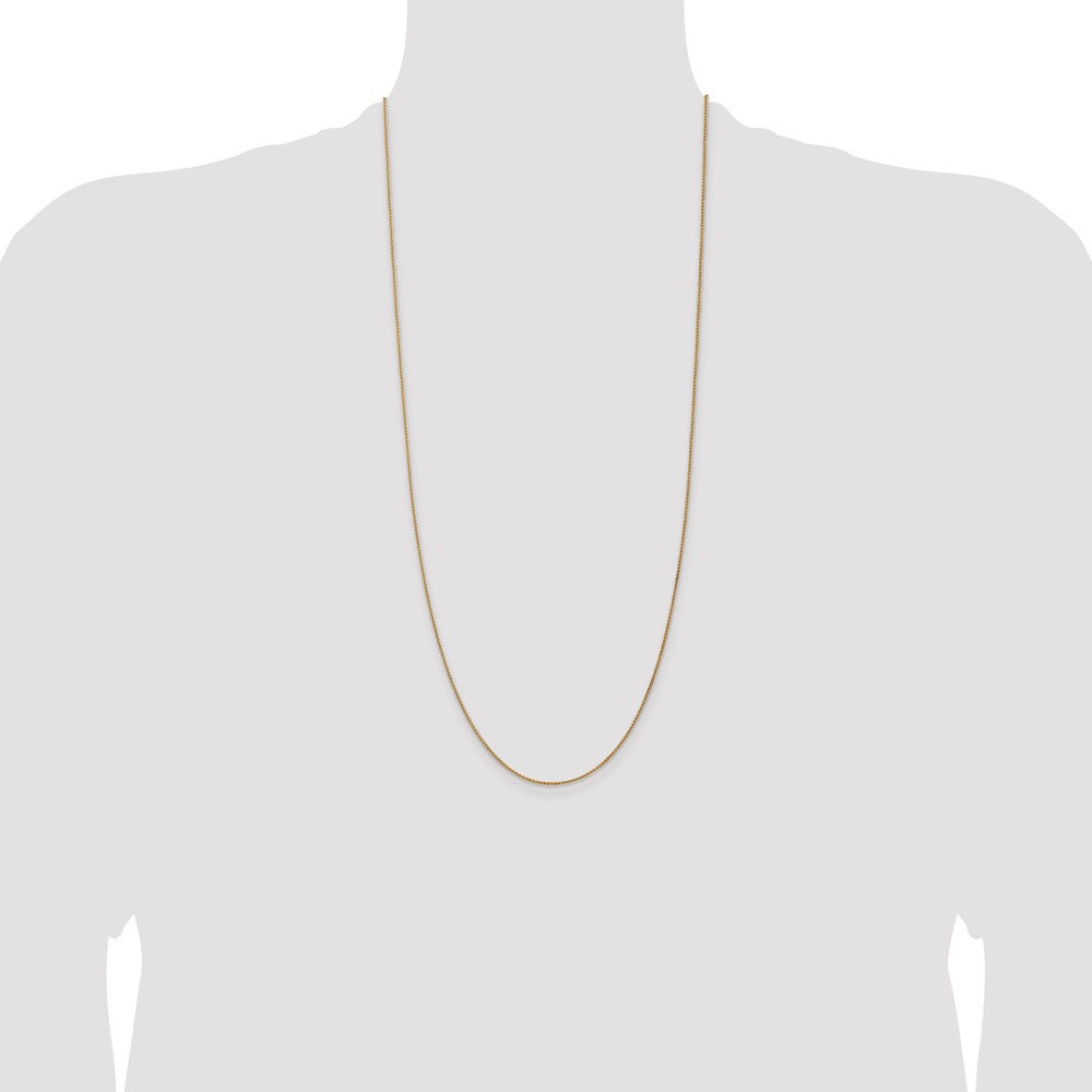 Buy Stylish 30-Inch 14K Gold Spiga Chain - 1.25mm, Luxury Lobster Clasp