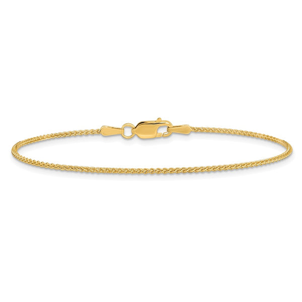 14K Gold Spiga Chain Bracelet - 1.25mm