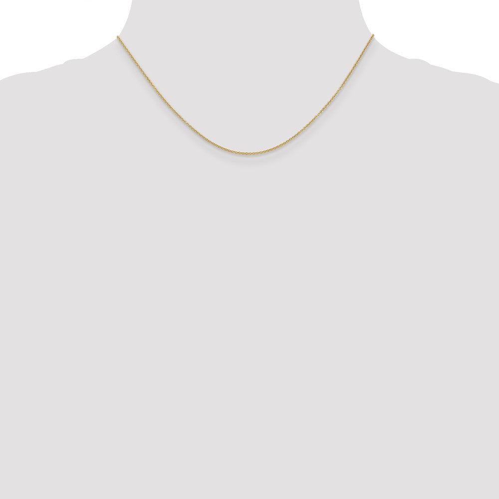 Buy 14K Gold 16-Inch 1.2mm Cable Chain - Stylish, Durable & Affordable!