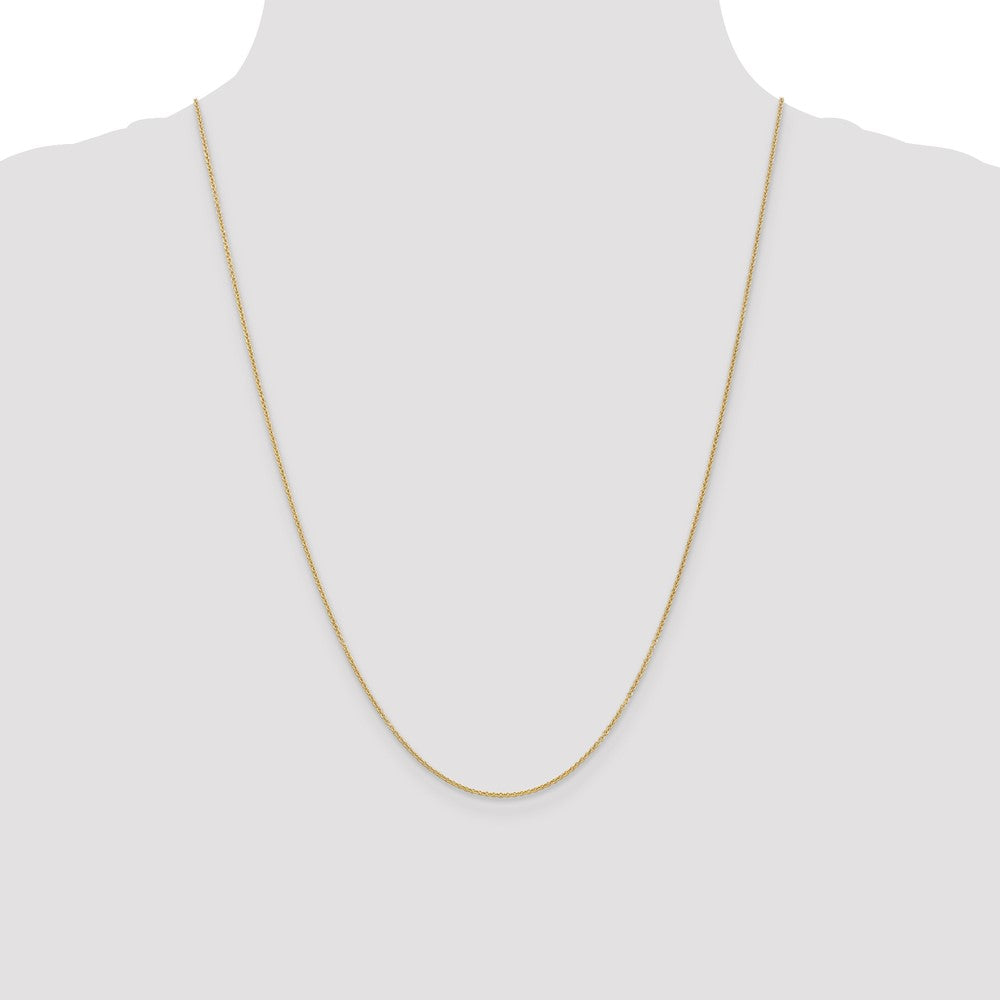 Shop 14K Gold 24-Inch 1.2mm Cable Chain - Stylish & Affordable Luxury Accessory