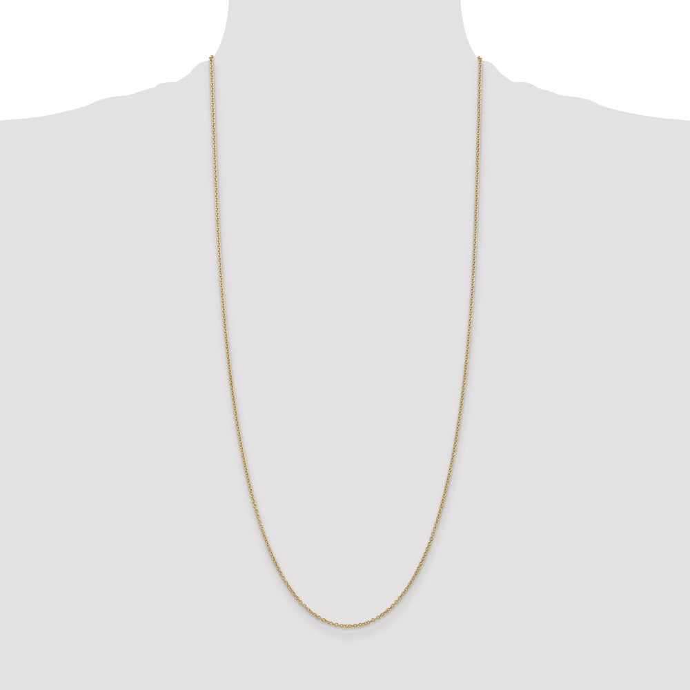 Buy Stylish 14K Gold 30-Inch 1.4mm Cable Chain with Lobster Clasp - Luxury!