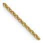 Shop 14K Gold 20-Inch Cable Chain - 1.6mm Stylish Open Links, Luxury Design-4