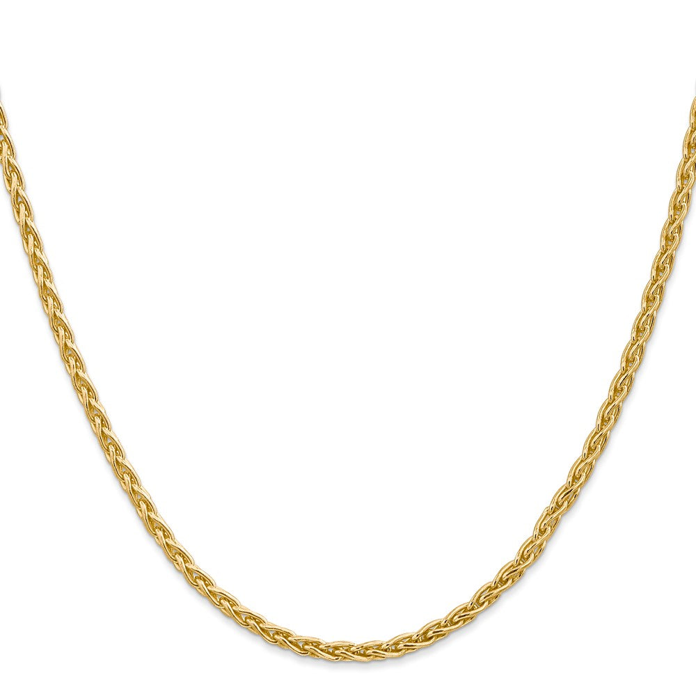 Buy Stylish 14K Gold 22-Inch 3mm Parisian Wheat Chain - Exclusive Value!