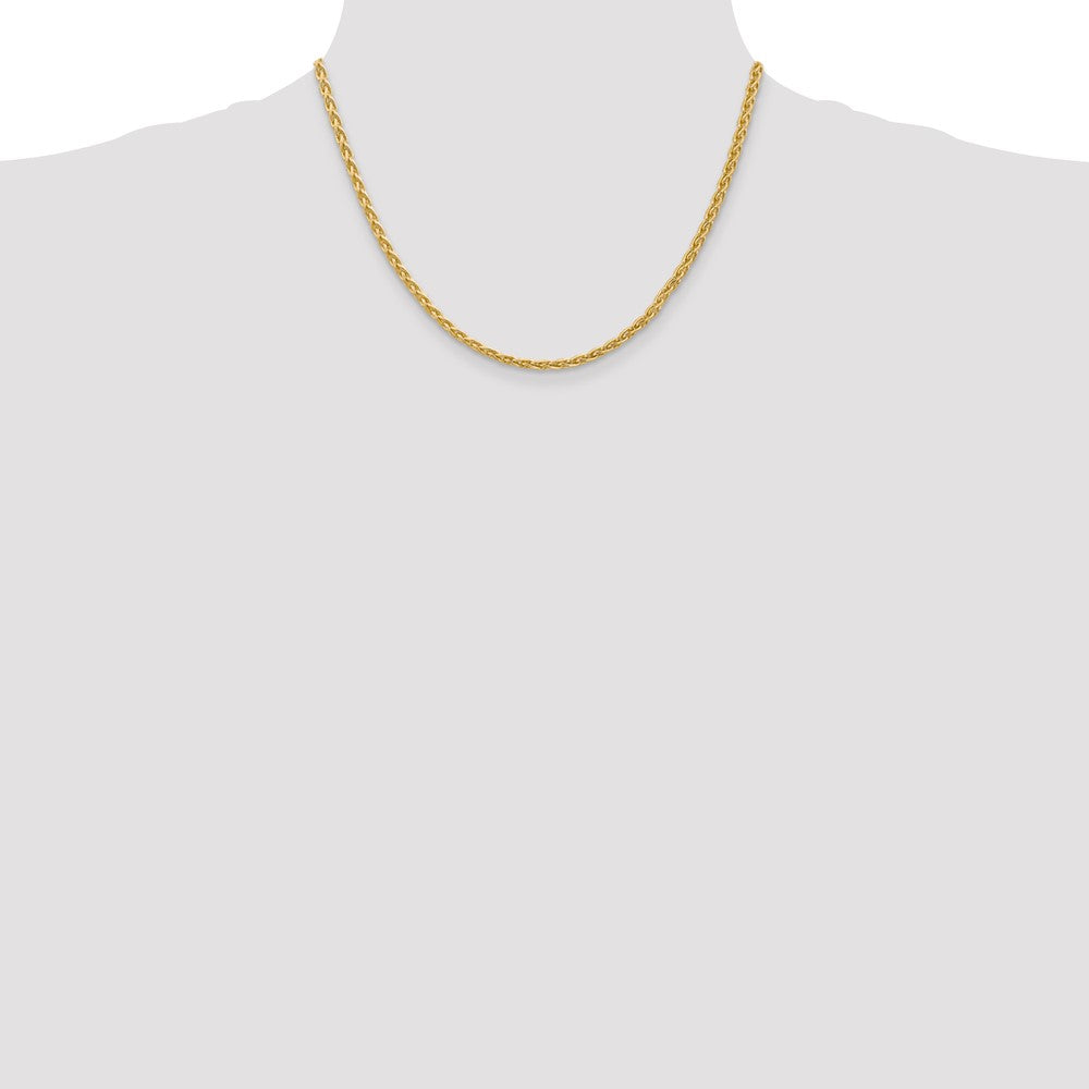 Shop Stylish 14K Gold Parisian Wheat Chain 18-Inch, 3mm - Luxury Jewelry