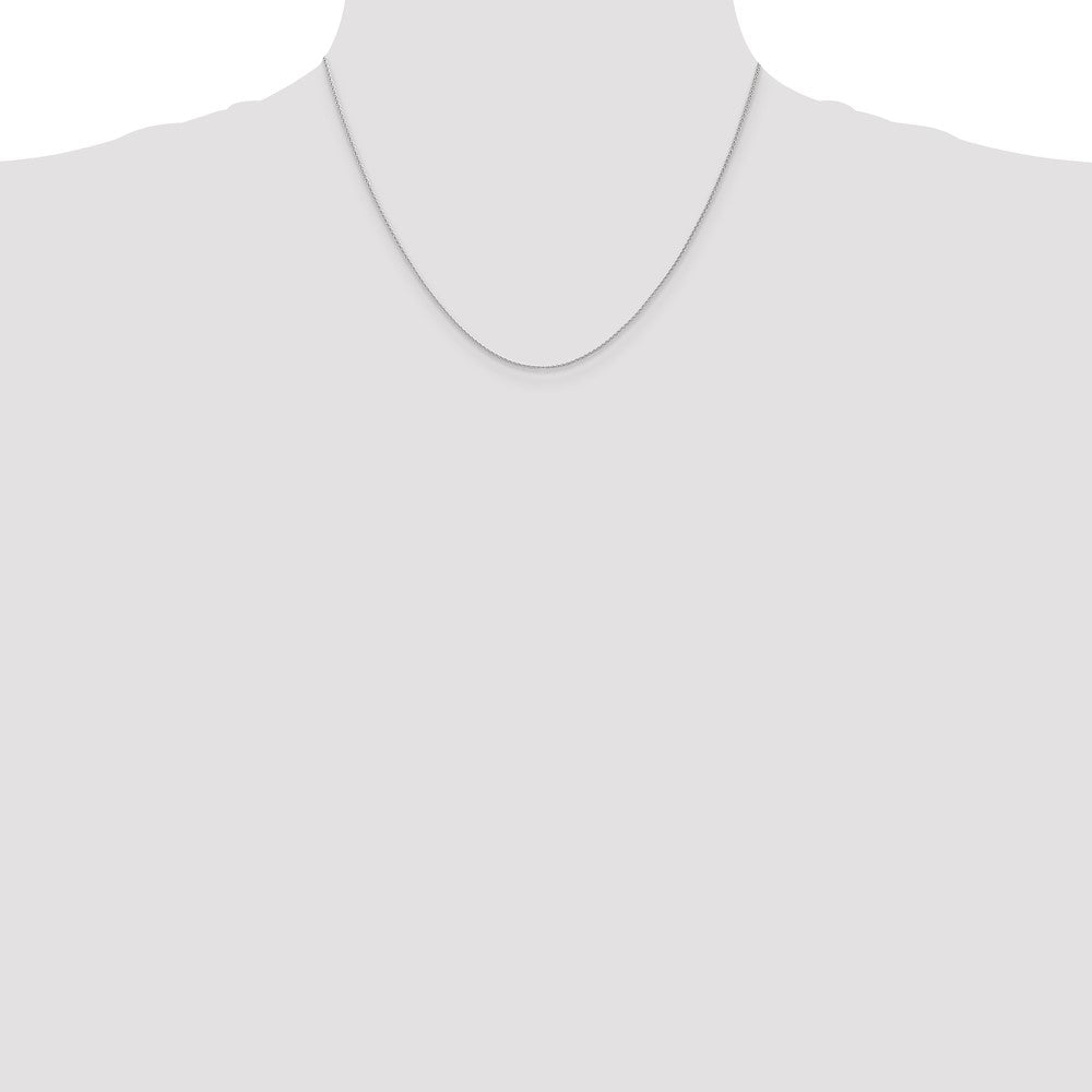 Shop 14K White Gold 18-Inch Parisian Wheat Chain - Stylish & Affordable!
