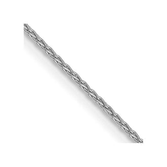 Exclusive 14K White Gold 22-Inch 1mm Parisian Wheat Chain - Stylish Value!