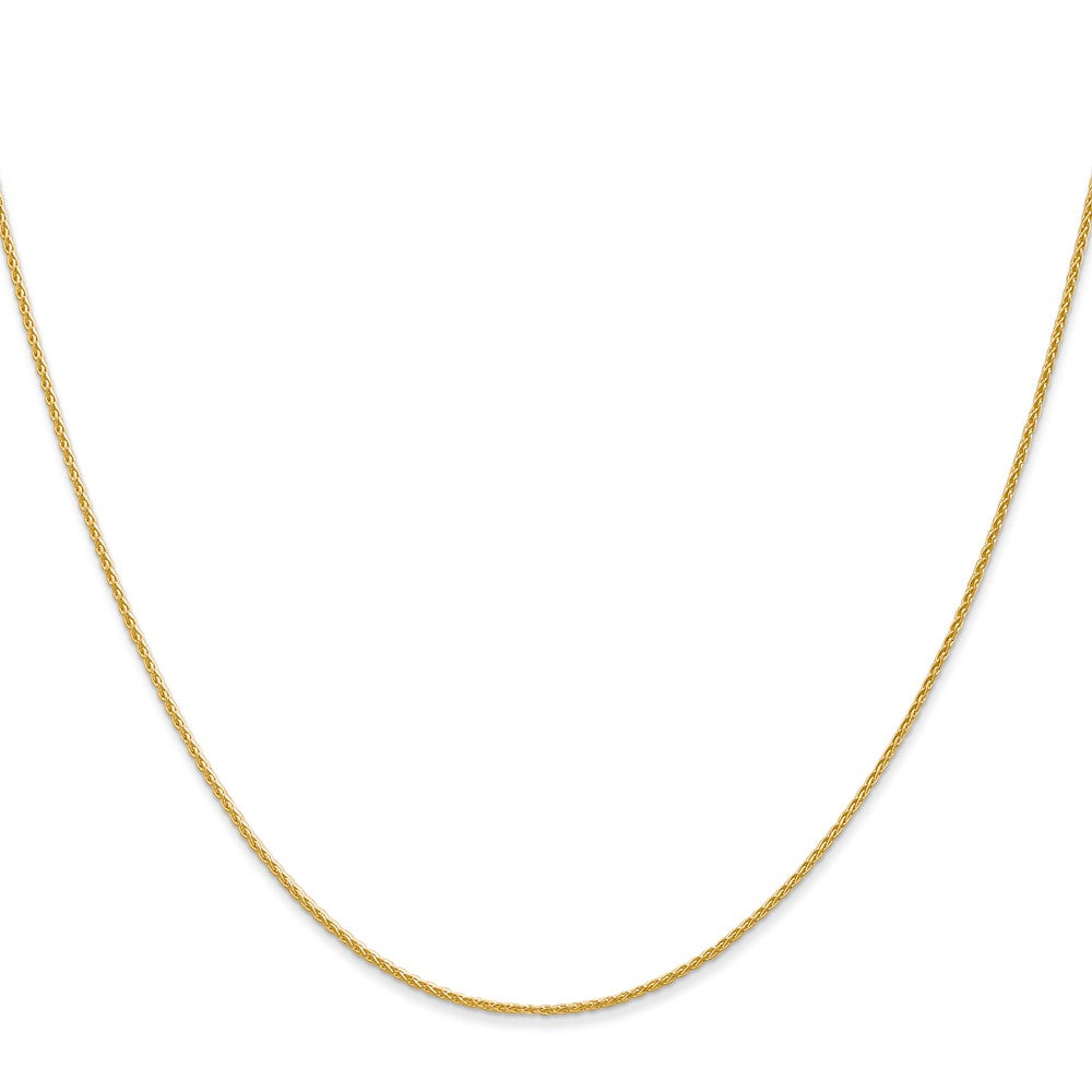 Buy Affordable 14K Gold 18-Inch 1mm Parisian Wheat Chain with Lobster Clasp