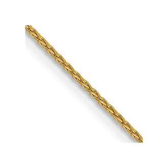 Shop Stylish 14K Gold 14-Inch 1mm Parisian Wheat Chain with Lobster Clasp