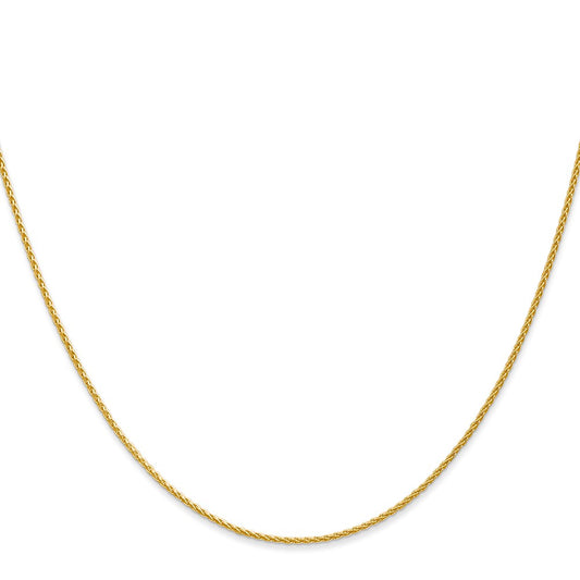 Exclusive 14K Gold 30-Inch 1.2mm Parisian Wheat Chain - Stylish & Durable