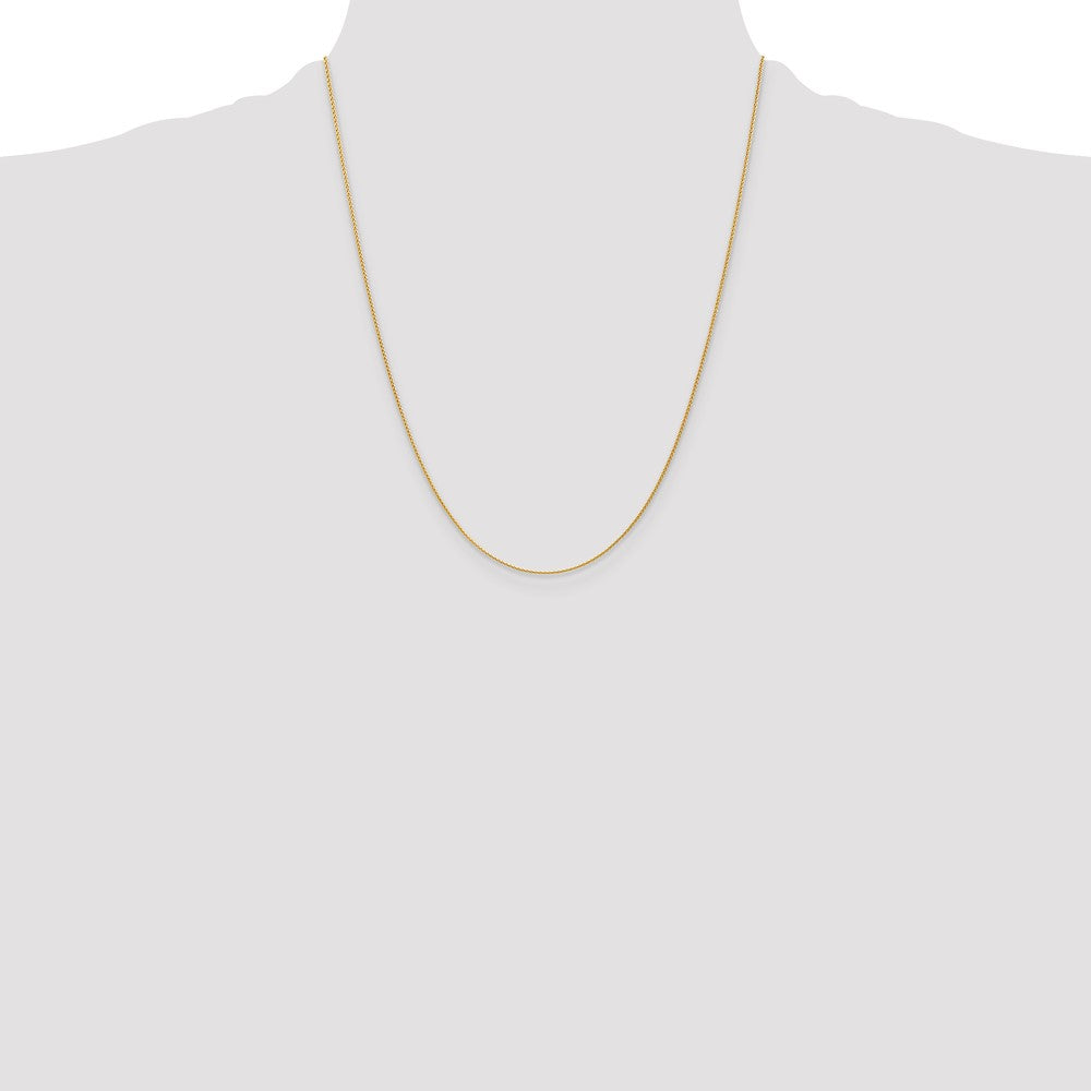 Buy Stylish 14K Gold 22-Inch Parisian Wheat Chain - 1.2mm Lobster Clasp