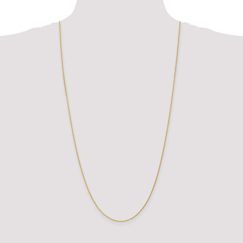 Exclusive 14K Gold 30-Inch 1.2mm Parisian Wheat Chain - Stylish & Durable
