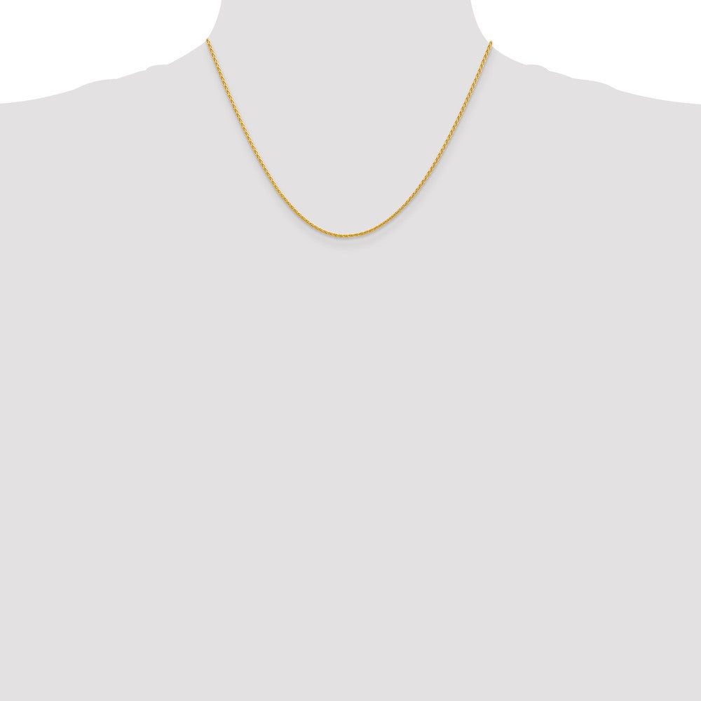 Buy Exclusive 14K Gold 18-Inch 1.5mm Parisian Wheat Chain - Stylish Luxury