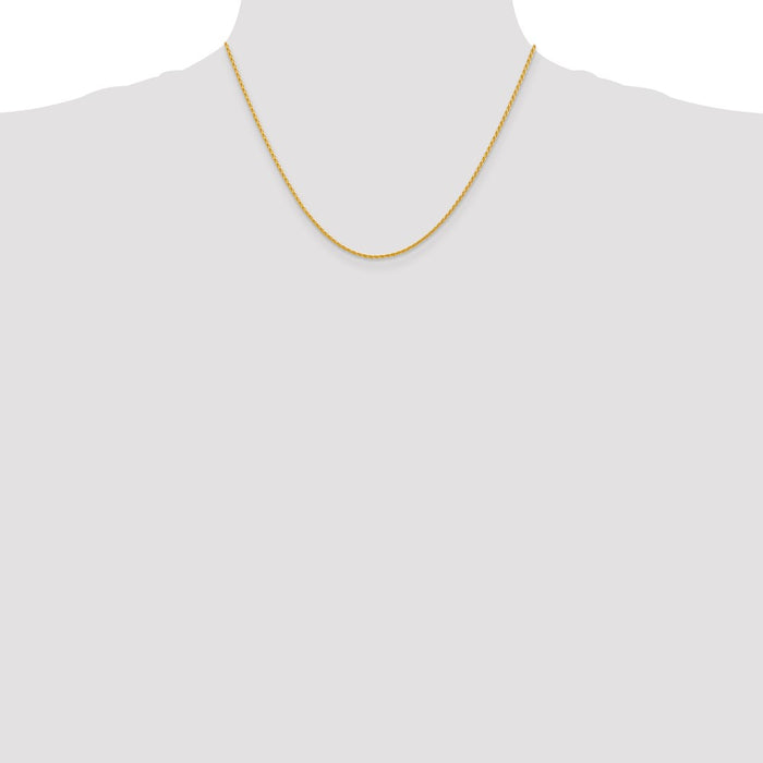 Buy Exclusive 14K Gold 18-Inch 1.5mm Parisian Wheat Chain - Stylish Luxury-4
