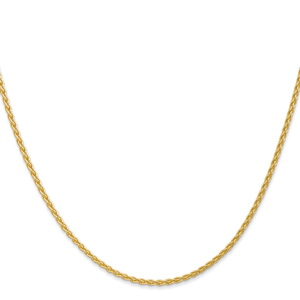 Shop Exclusive 14K Gold 14-Inch 1.75mm Parisian Wheat Chain - Stylish Value!