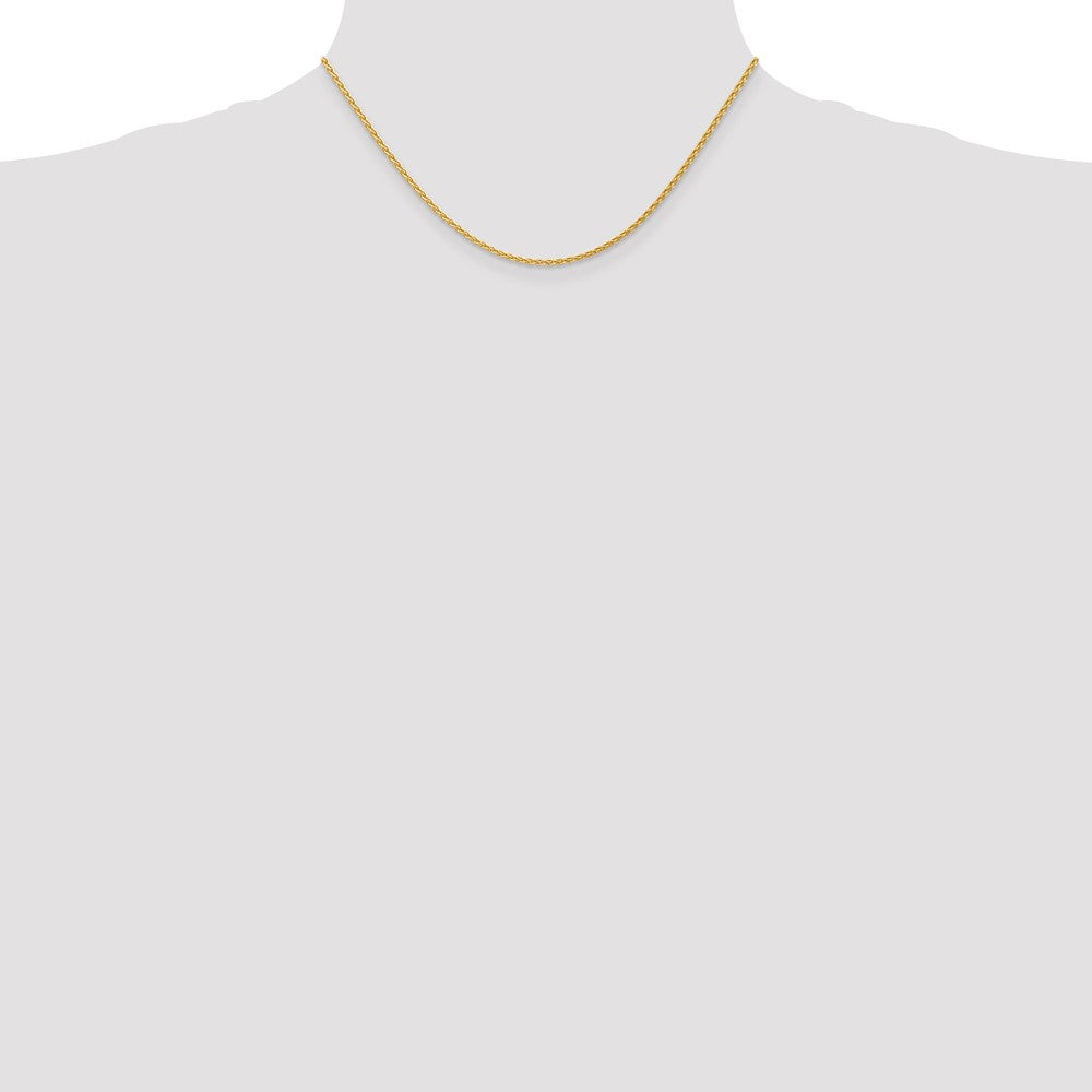 Shop Stylish 14K Gold 16-Inch 1.75mm Parisian Wheat Chain - Luxury Design!