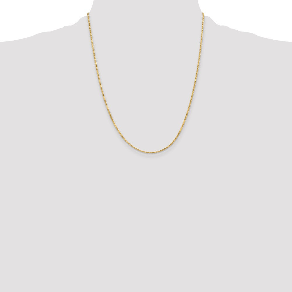 Buy 14K Gold Parisian Wheat Chain 22" 1.75mm - Luxury Style at Great Value!