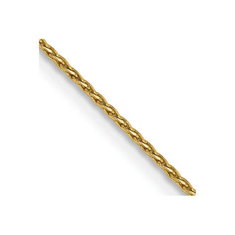 High-Quality 14K Gold 16-Inch Diamond-Cut Wheat Chain - Affordable Luxury!