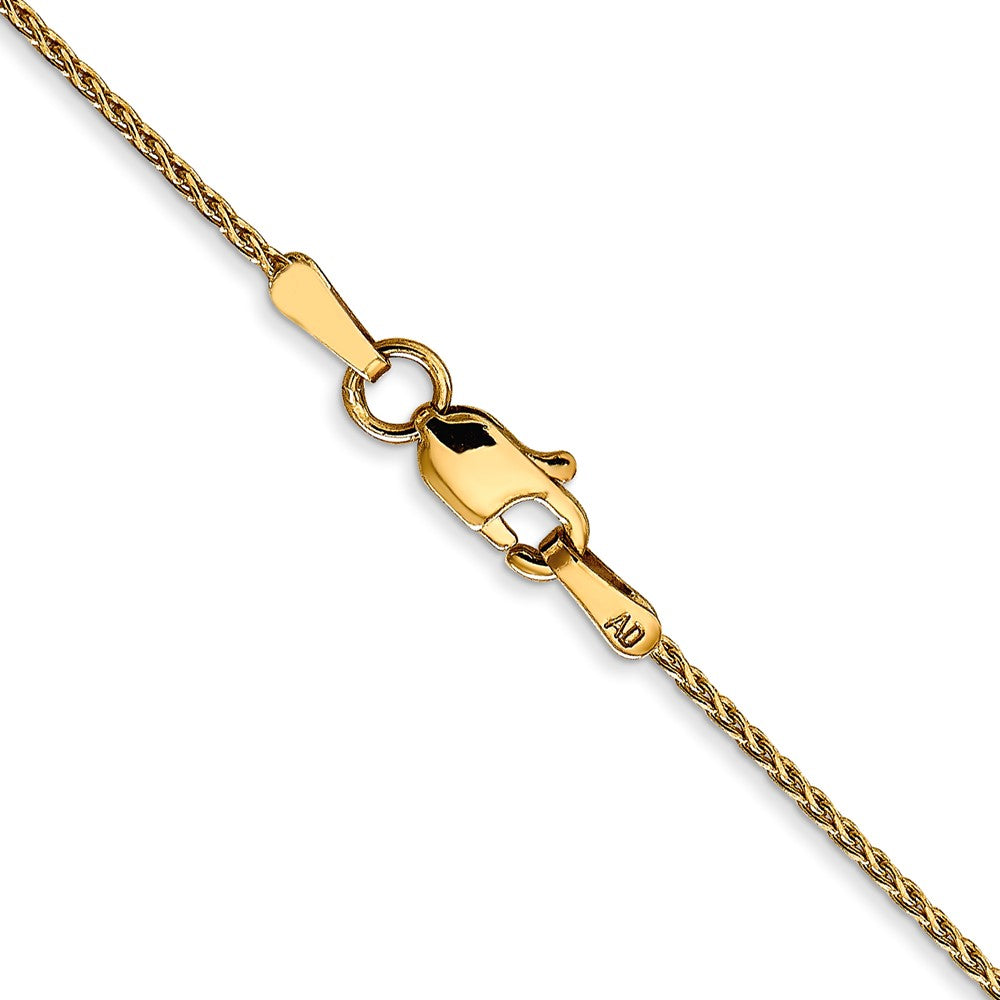 Buy 14K Gold 24-Inch Diamond-Cut Wheat Chain - Stylish & Affordable Luxury!
