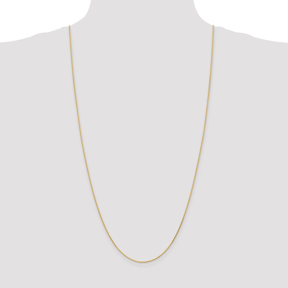 Buy Stylish 30-Inch 14K Gold Diamond-Cut Parisian Wheat Chain, 1mm