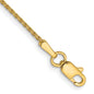 Shop Exclusive 14K Gold 9-Inch Diamond-Cut Parisian Wheat Anklet - Stylish!-8
