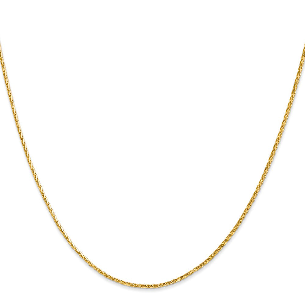 Buy 14K Gold 30-Inch Diamond-Cut Wheat Chain - Stylish 1.5mm Design