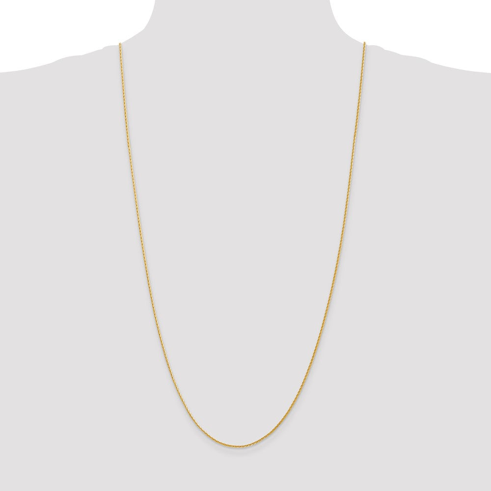 Buy 14K Gold 30-Inch Diamond-Cut Wheat Chain - Stylish 1.5mm Design