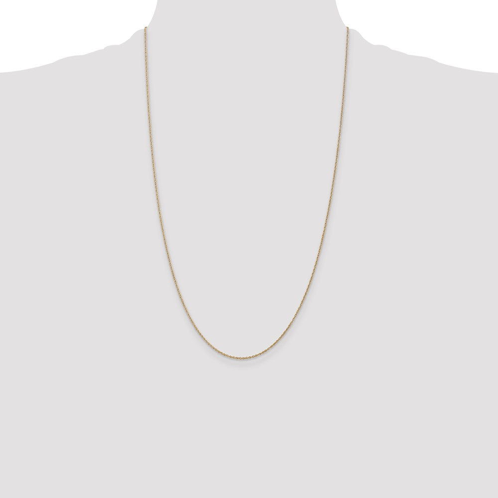 Shop 14K Gold 26-Inch 0.8mm Light Baby Rope Chain - Stylish Value Accessory