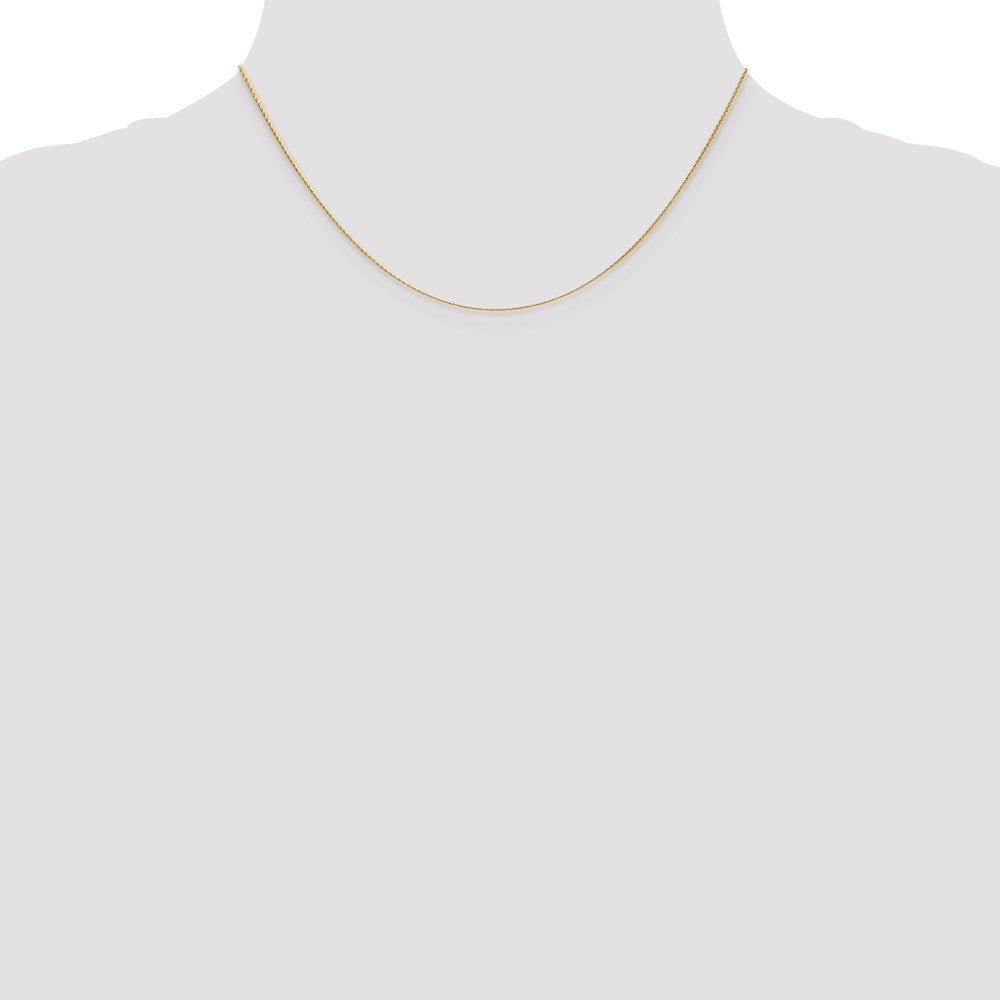 Buy 14K Gold 16-Inch Parisian Wheat Chain - Stylish 0.7mm Lobster Clasp
