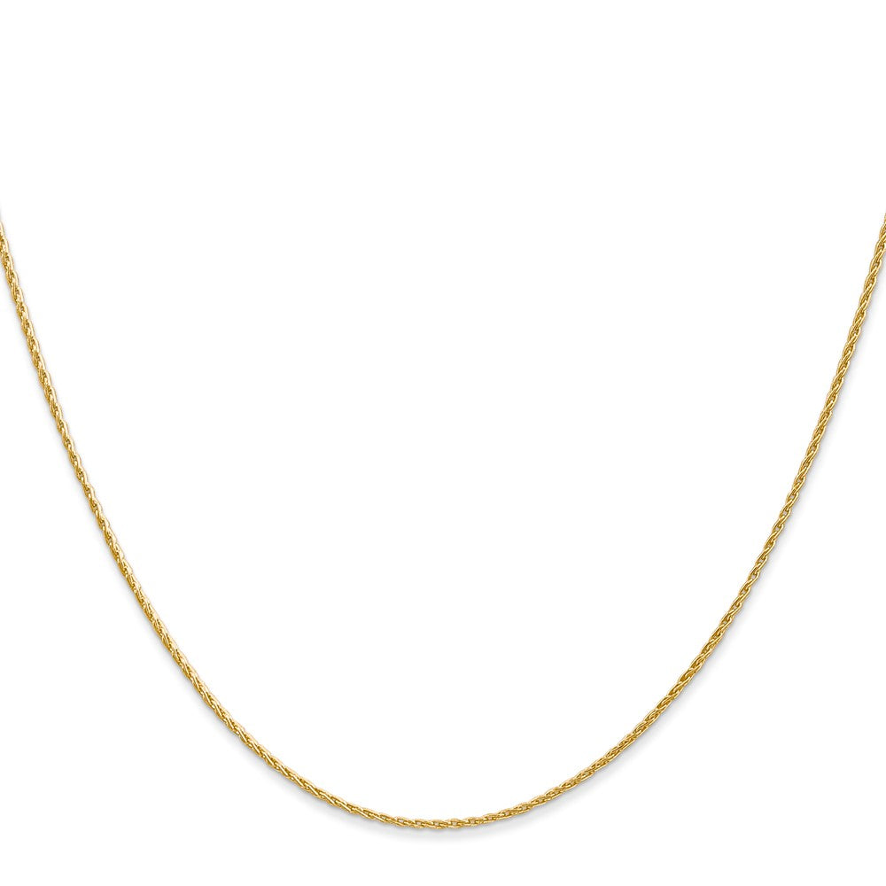 Buy Stylish 24-Inch 1mm 14K Gold Parisian Wheat Chain - Luxury Design!