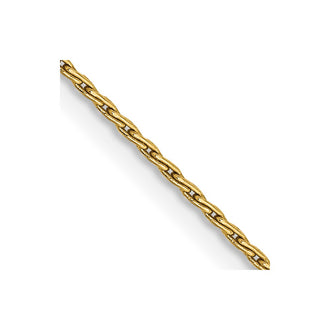 Buy Stylish 24-Inch 1mm 14K Gold Parisian Wheat Chain - Luxury Design!
