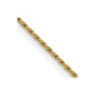 Buy 14K Gold 20-Inch 1mm Round Parisian Wheat Chain - Stylish & Durable!-3