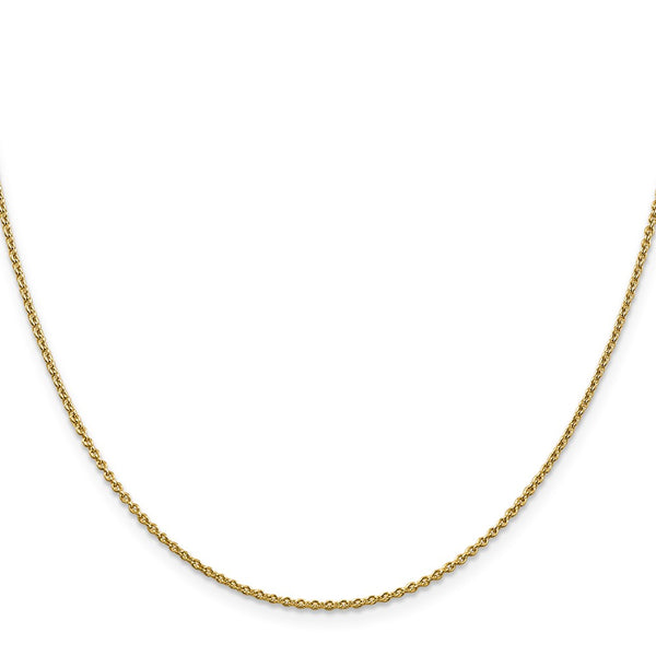 14K Gold 24-Inch Forzantine Chain