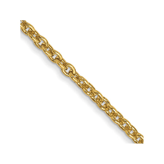 Shop Exclusive 14K Gold 24-Inch Forzantine Chain - Stylish & Affordable!