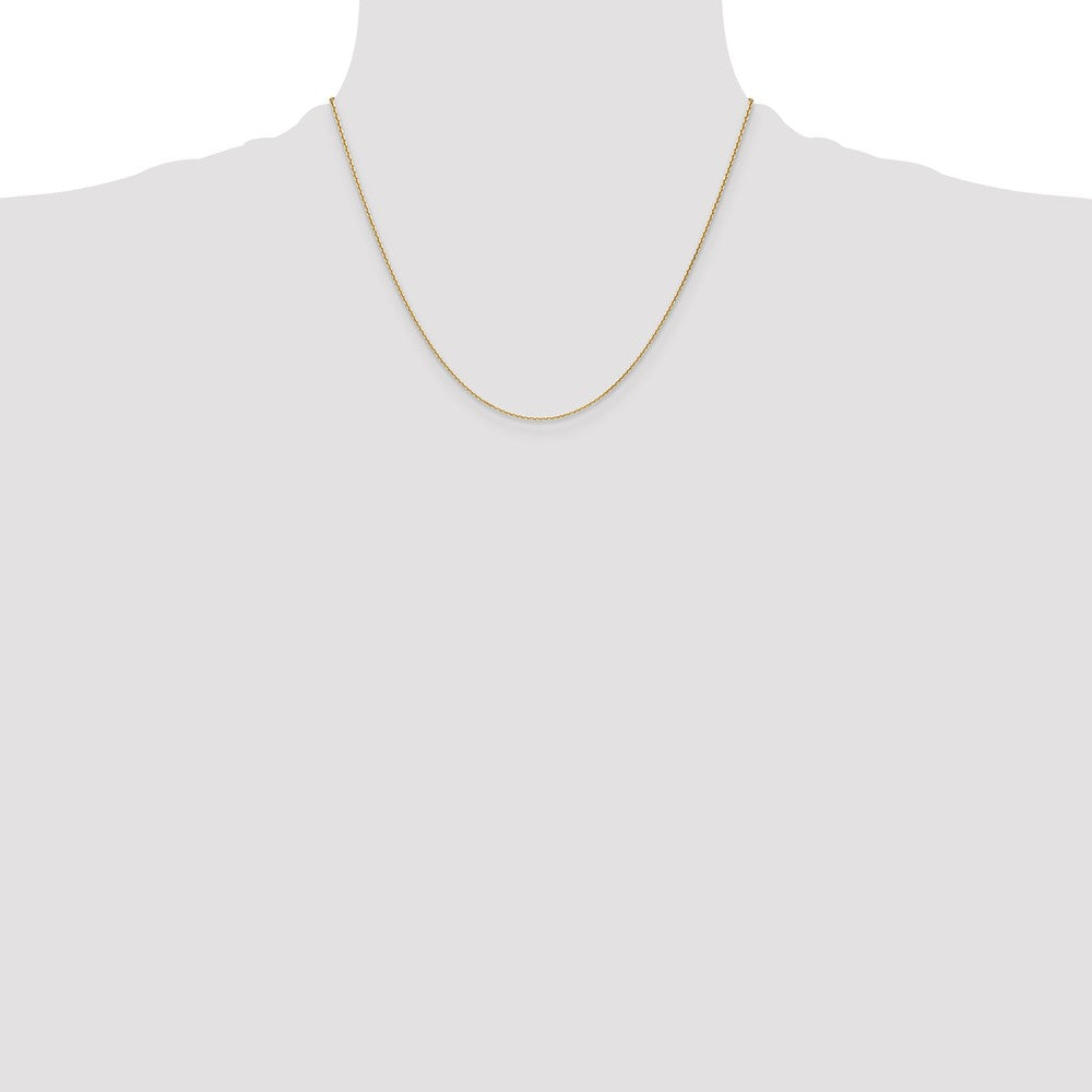 Buy Stylish 14K Gold 1.2mm Diamond Cut Cable Chain - Luxury You Can Afford