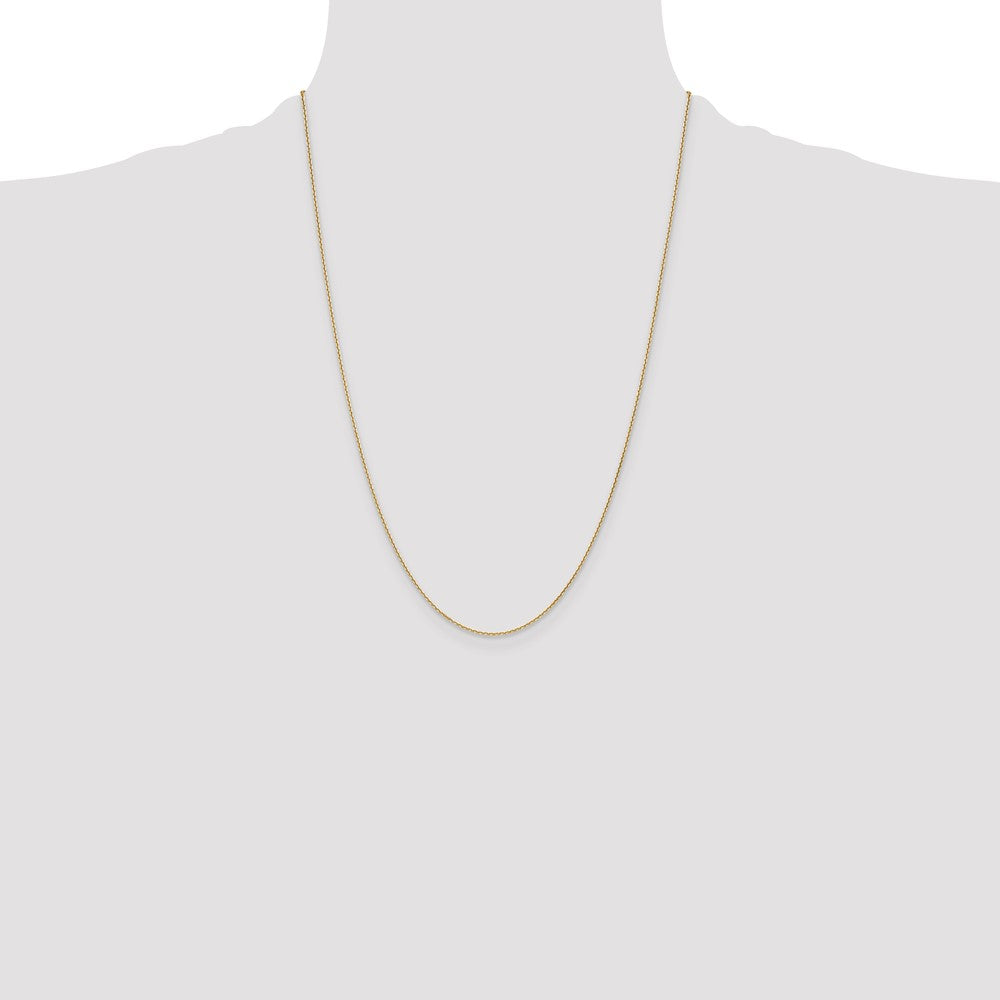 Buy Stylish 14K Gold 1.2mm Diamond Cut Cable Chain - Luxury & Quality Design