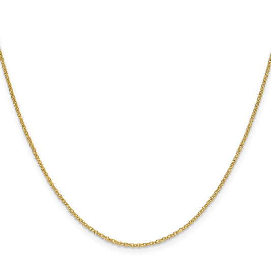 Shop Exclusive 14K Gold 1.5mm Cable Chain Necklace - Stylish & Affordable!